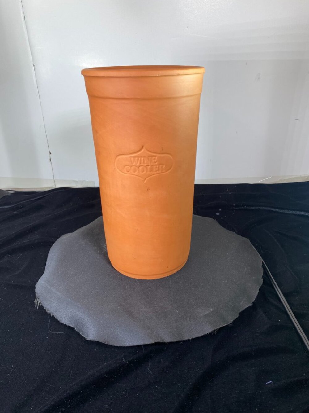 Vintage Terracotta Wine Chiller: Perfect for your favorite bottle of wine!